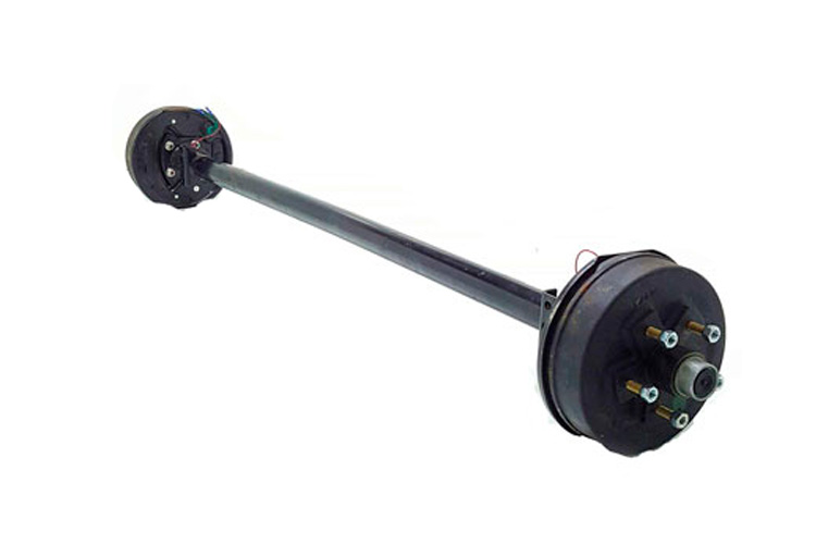 Braked axle for ACTIVE POD Trailers