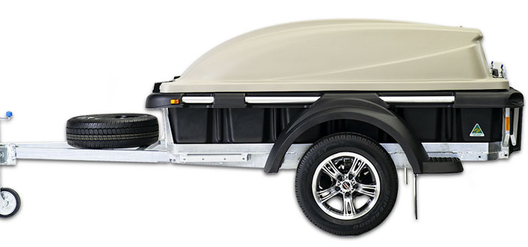 Active pod utility pod trailer by trailmaster industries