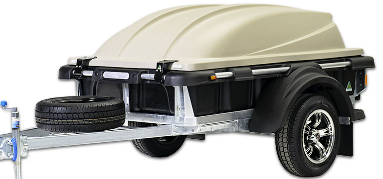Active pod utility pod trailer by trailmaster industries